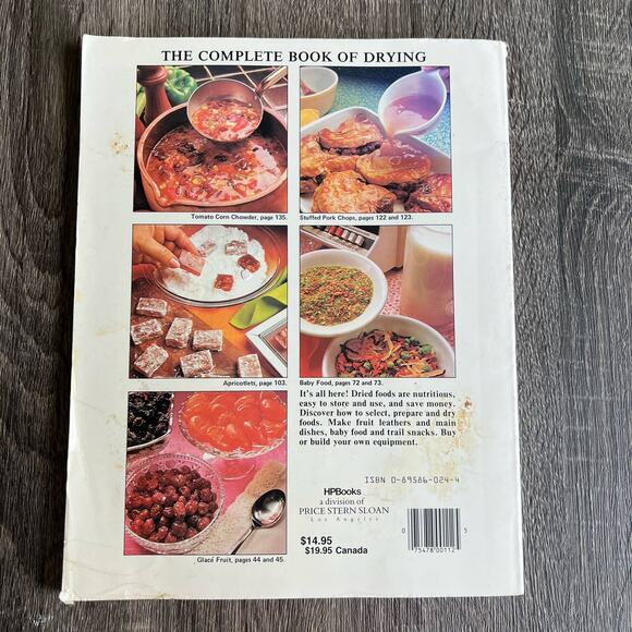 Vintage How To Dry Foods Book with Recipes Pre-Loved - Picture 2 of 3